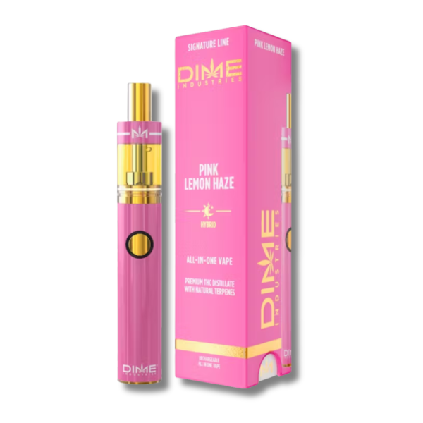 Pink Lemon Haze - Disposable Vape - 2g Strain | DIME Industries