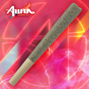 Strawnana - Pre Roll | 2 x 0.5g Strain | Aura Cannabis Co