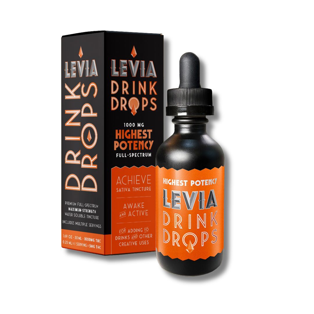 achieve | drink drops | 1000mg strain | levia | rolling releaf Achieve | Drink Drops | 1000mg Strain | Levia