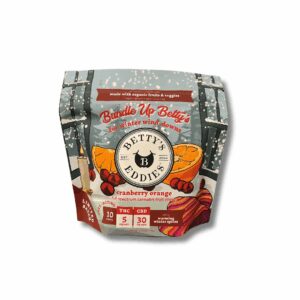 cranberry orange | fruit chews | 50mg thc : 300mg cbd strain | bettys eddies | rolling releaf Cranberry Orange | Fruit Chews | 50mg THC : 300mg CBD Strain | Bettys Eddies
