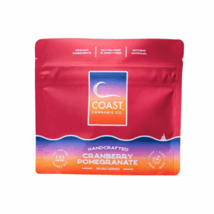 Cranberry Pomegranate | Sleep | Gummies | 300mg | 1:1:1 | THC:CBD:CBN Strain | Coast Cannabis