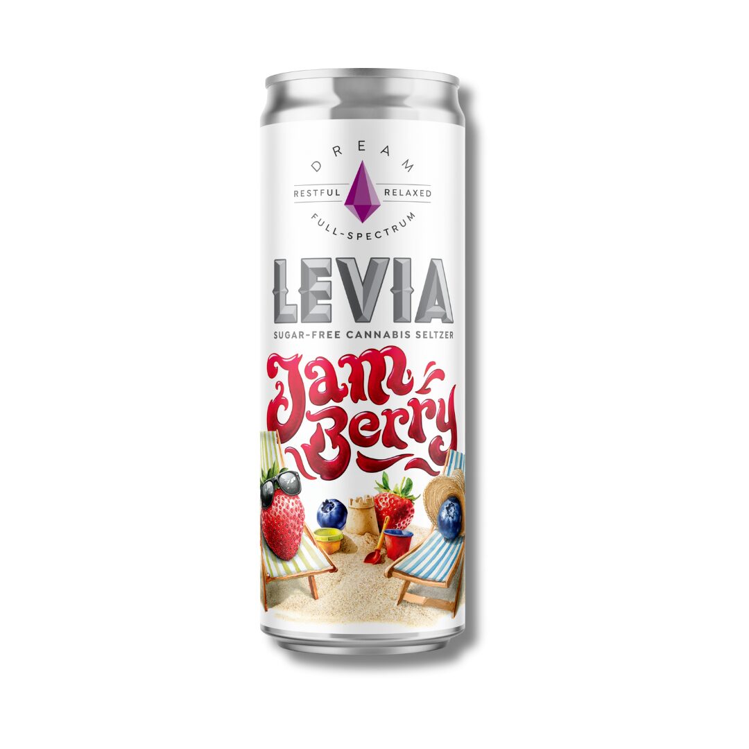 jam berry | dream seltzer | 5mg strain | levia | rolling releaf Jam Berry | Dream Seltzer | 5mg Strain | Levia
