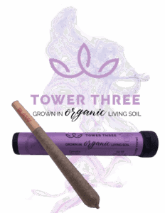 Raspberry Mango TK - Organic Pre Roll | 1g Strain | Tower Three