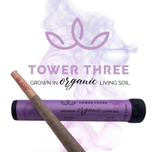 Kush Mints | Pre Roll | 1g Strain | Tower Three
