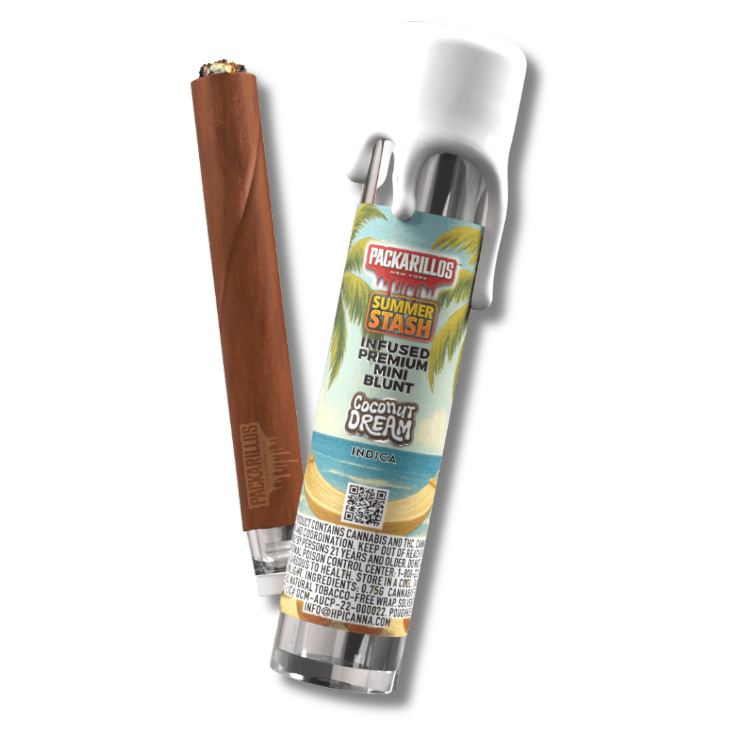 Coconut Dream - PACKARILLOS - Live Resin Infused Blunt - 1g Strain | PACKS