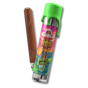 Electric Lime - PACKARILLOS - Live Resin Infused Blunt - 1g Strain | PACKS
