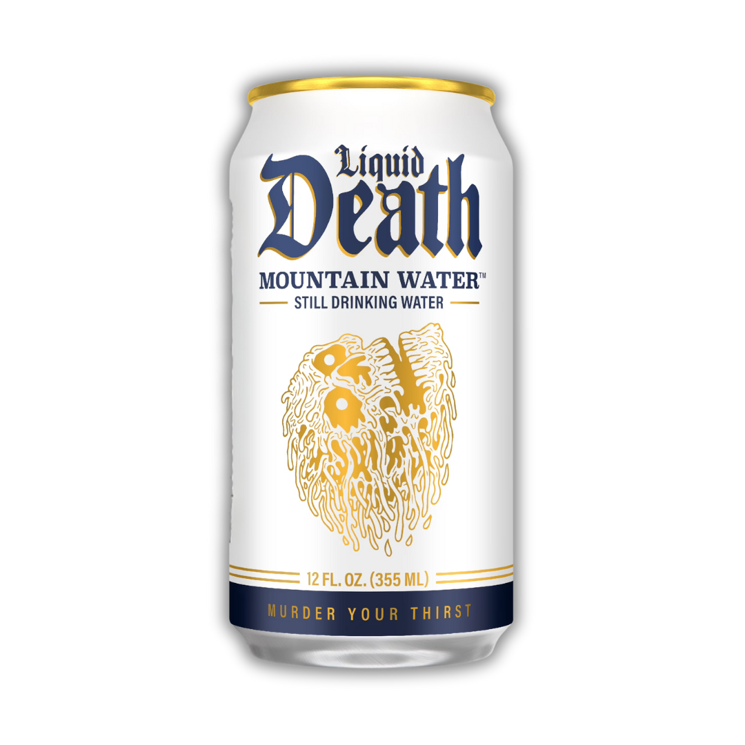Liquid Death - Mountain Water - 12oz Strain | Rolling Releaf