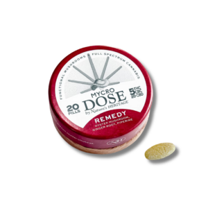 Remedy Pills - Mycro Dose - 100mg THC : 100mg CBC : 400mg CBD Strain | Natures Heritage