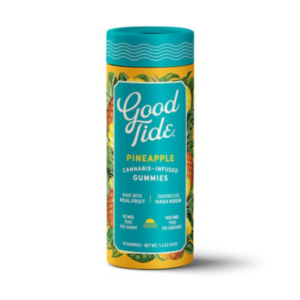 Good Tide | Pineapple | Gummies | 100mg THC Strain | Good Tide