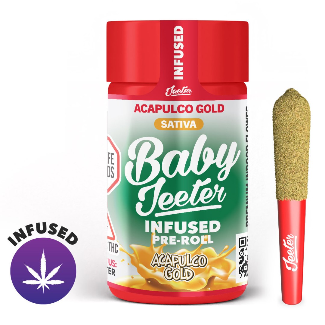 Acapulco Gold | Baby Jeeter | Infused | Pre Roll | 2.5g