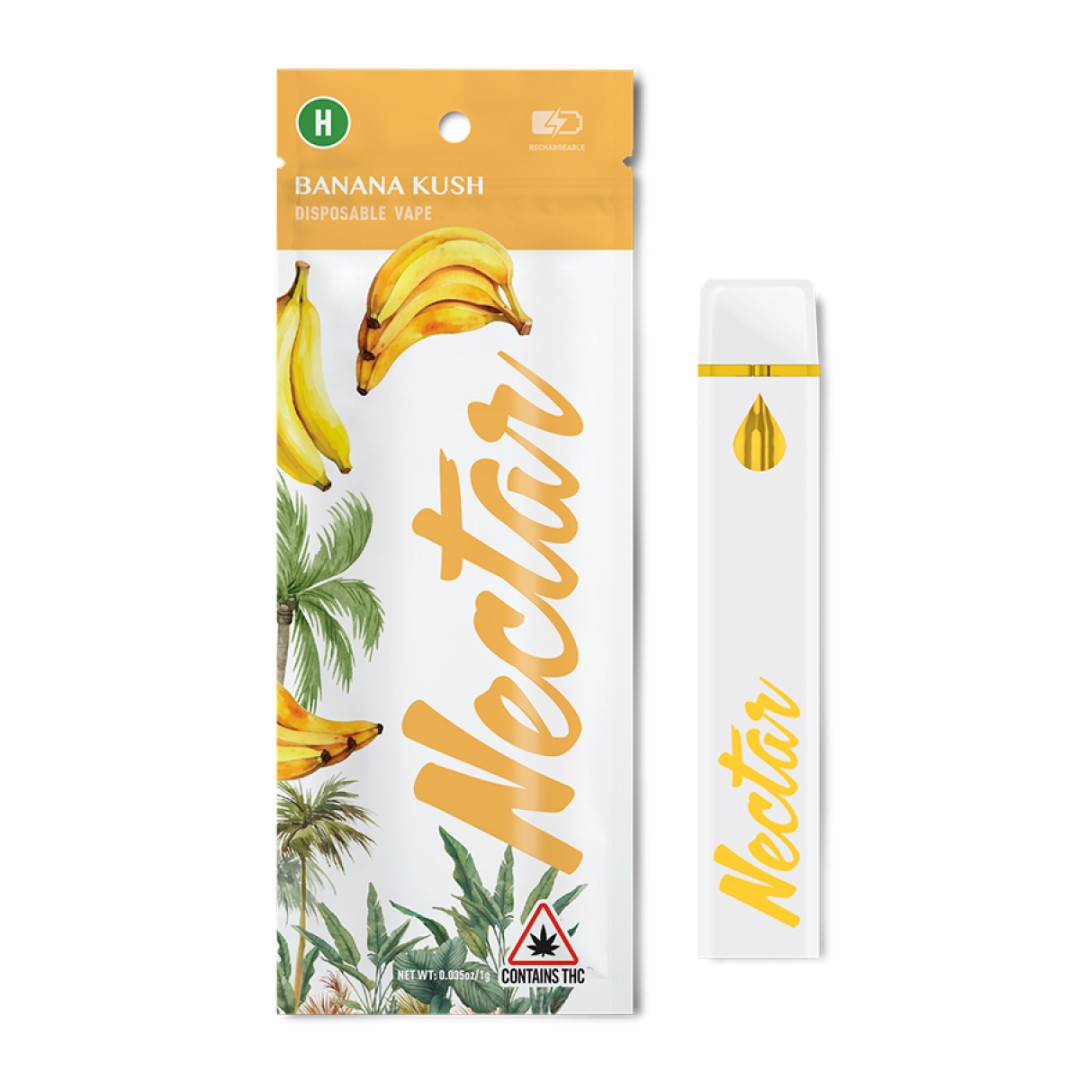 Banana Kush | Disposable Vape | 1g