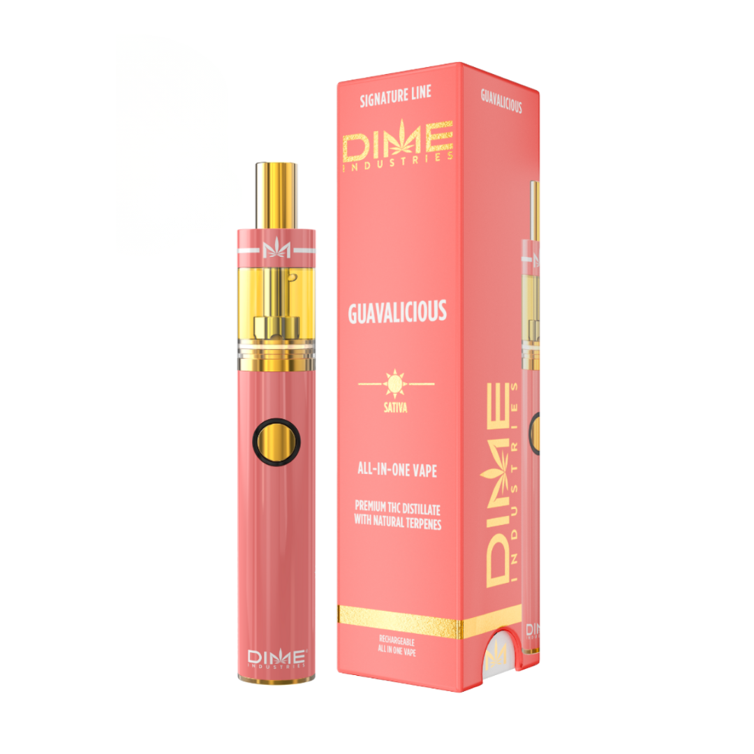 Guavalicious | Distillate All-In-One | 2g Strain | DIME Industries