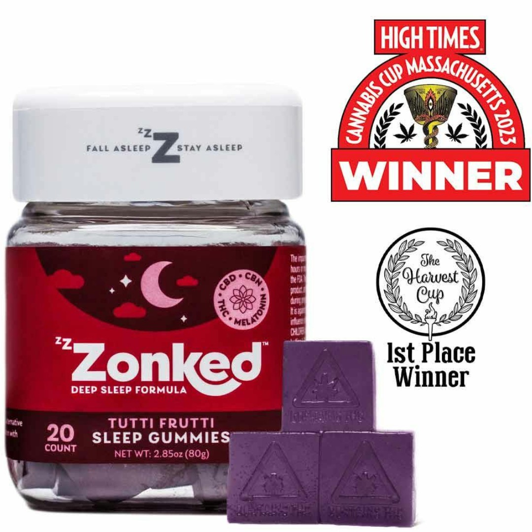 Tutti Frutti | Sleep Gummies | THC:CBD:CBN: Melatonin | 360mg